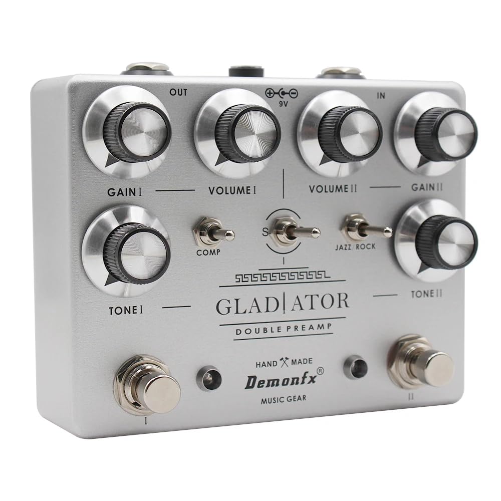 Demonfx Gladiator オーバードライブ Amazon | Demonfx GLADIATOR DOUBLE PREAMP/ダンブル プリアンプ